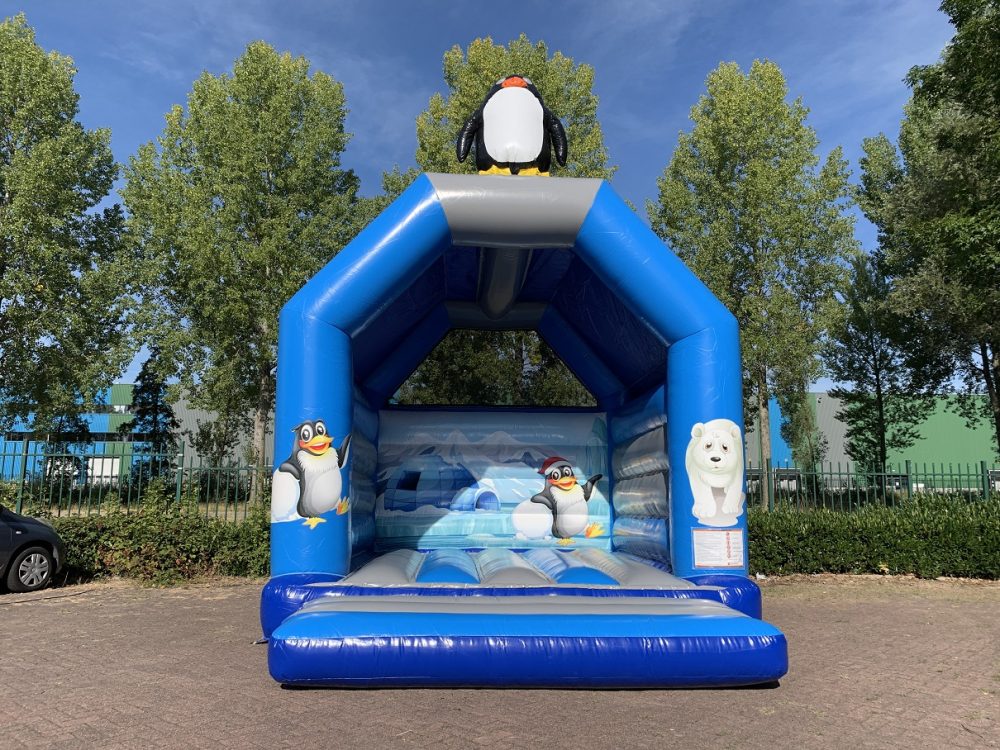 Springkussen Pinguin kopen winters - Jump Factory