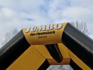 Hüpfburg kaufen mit Logos Jump Factory