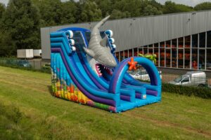 Rutsche Doppelt Hai aufblasbar kaufen 7