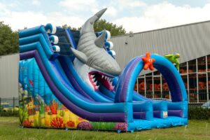 Rutsche Doppelt Hai aufblasbar kaufen