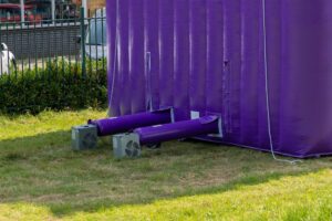 Aufblasbare Rutsche Doppelt Regenbogen kaufen 6