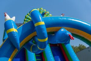 Rutsche Doppelt Birds aufblasbar kaufen 10