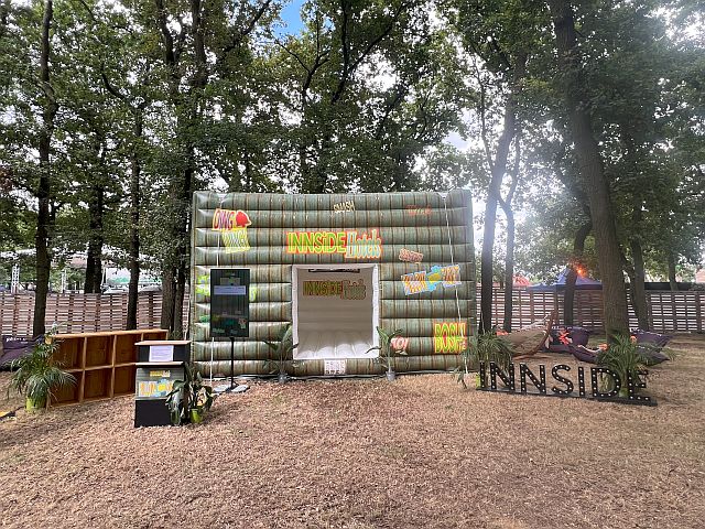 Hüpfburg Cube InEar Marketing Agentur Lautstark kaufen