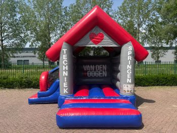 Mini Hüpfburg mit Rutsche für Fa. van den Hoogen I